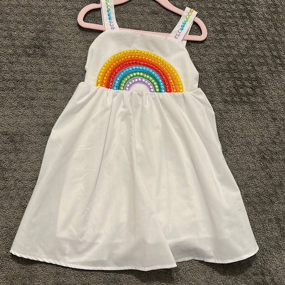 Lola and the Boys Rhinestone Rainbow Dress - Picture 1 of 7
